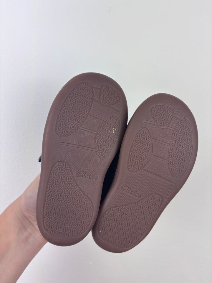 Clarks Navy Loafers UK 5 F-Shoes-Second Snuggle Preloved
