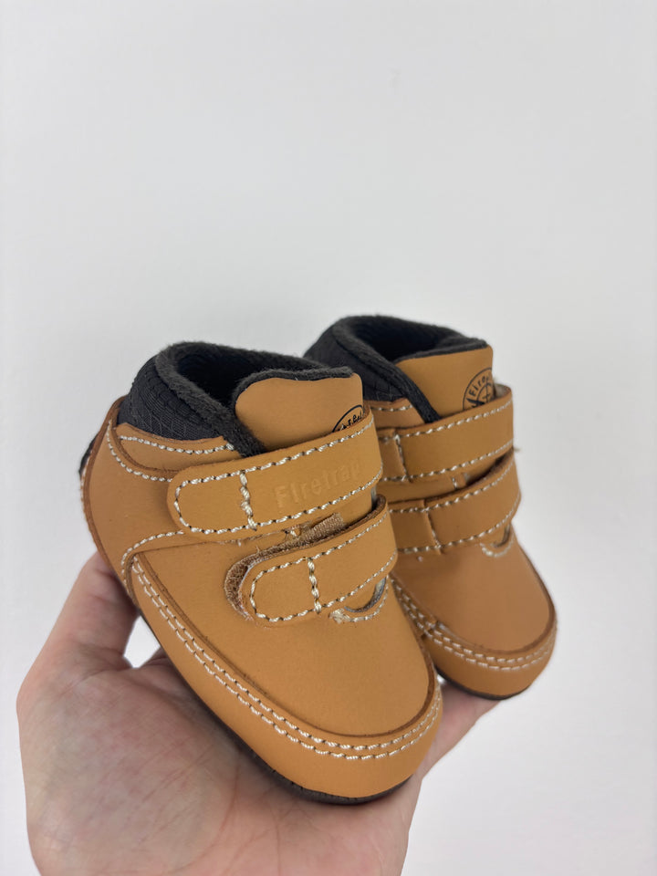 Firetrap Tan Shoes C1 EU 17 (0-6 Months)-Shoes-Second Snuggle Preloved