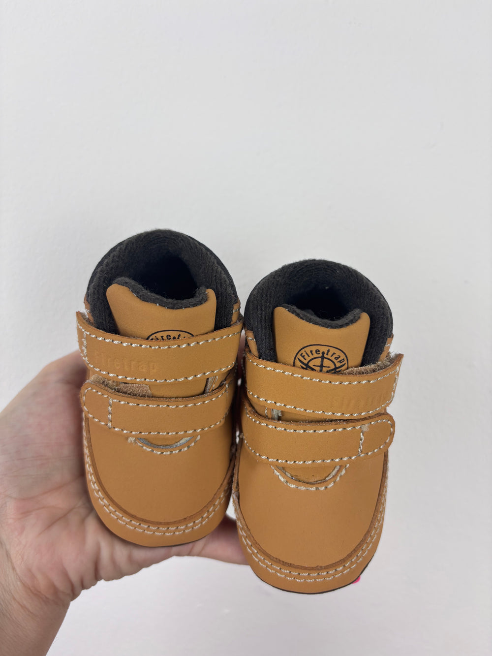 Firetrap Tan Shoes C1 EU 17 (0-6 Months)-Shoes-Second Snuggle Preloved