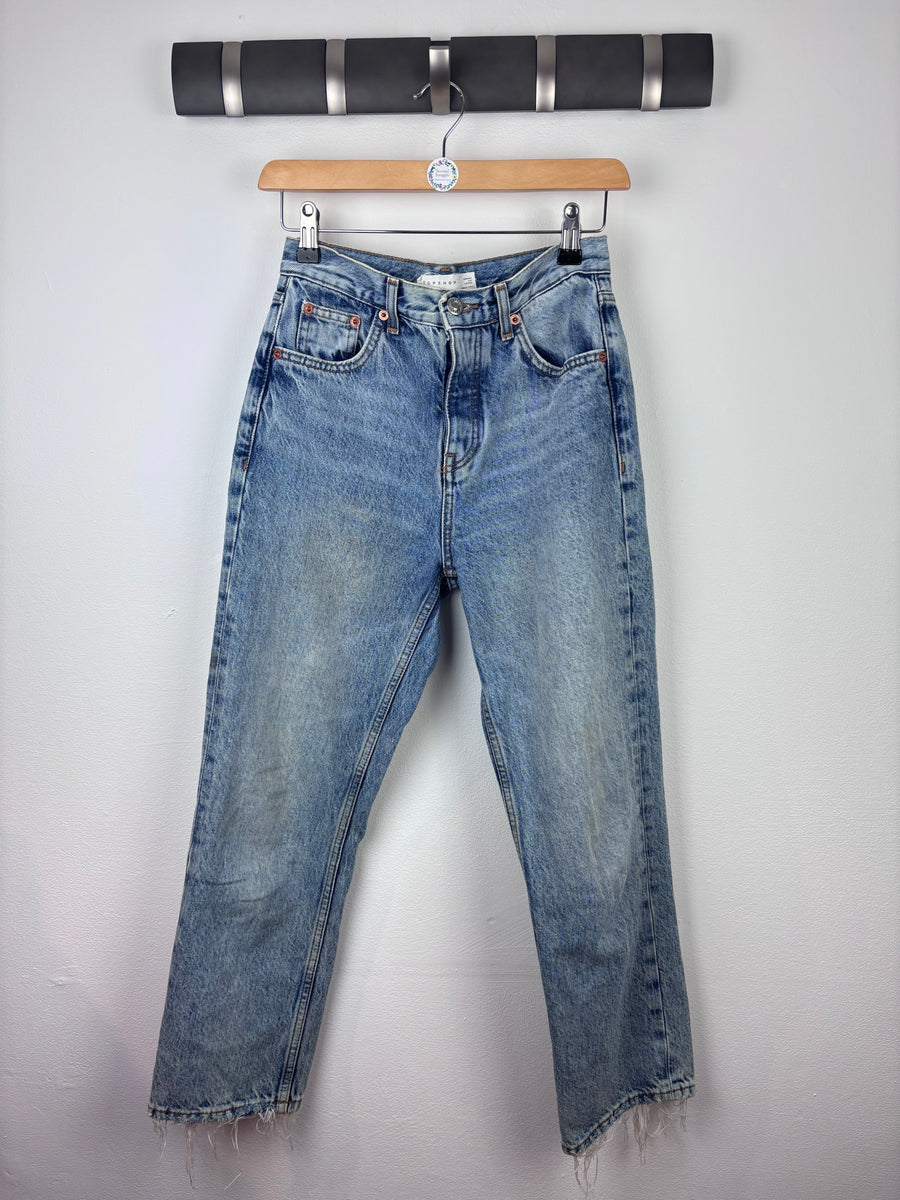 Top Shop Straight Jeans W26-Trousers-Second Snuggle Preloved