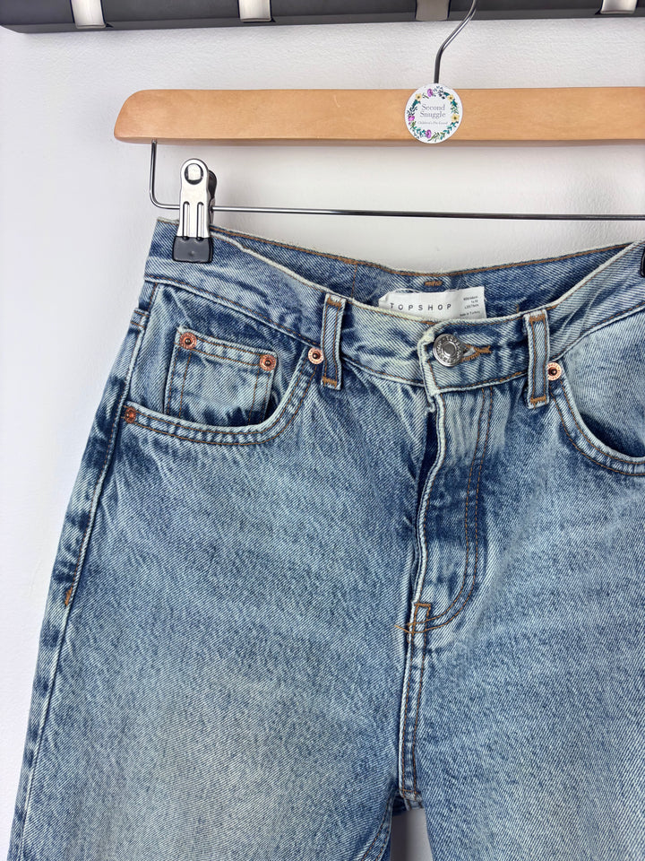 Top Shop Straight Jeans W26-Trousers-Second Snuggle Preloved
