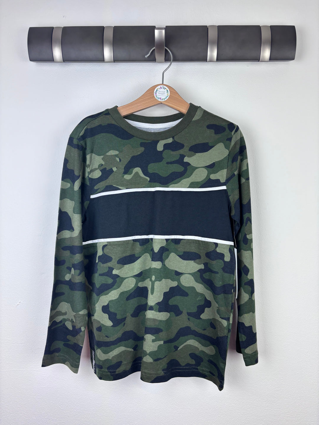 Fred And Flo Camo Top 6-7 Years-Tops-Second Snuggle Preloved