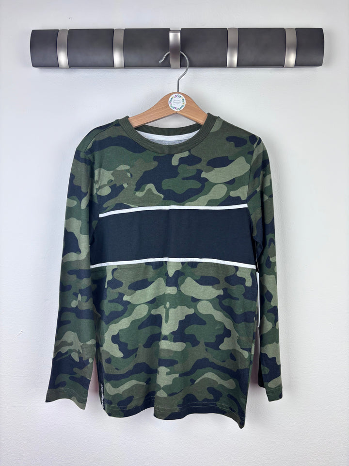 Fred And Flo Camo Top 6-7 Years-Tops-Second Snuggle Preloved