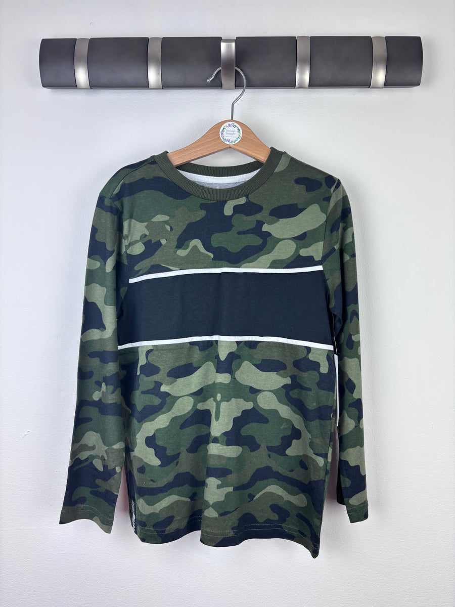 Fred And Flo Camo Top 6-7 Years-Tops-Second Snuggle Preloved