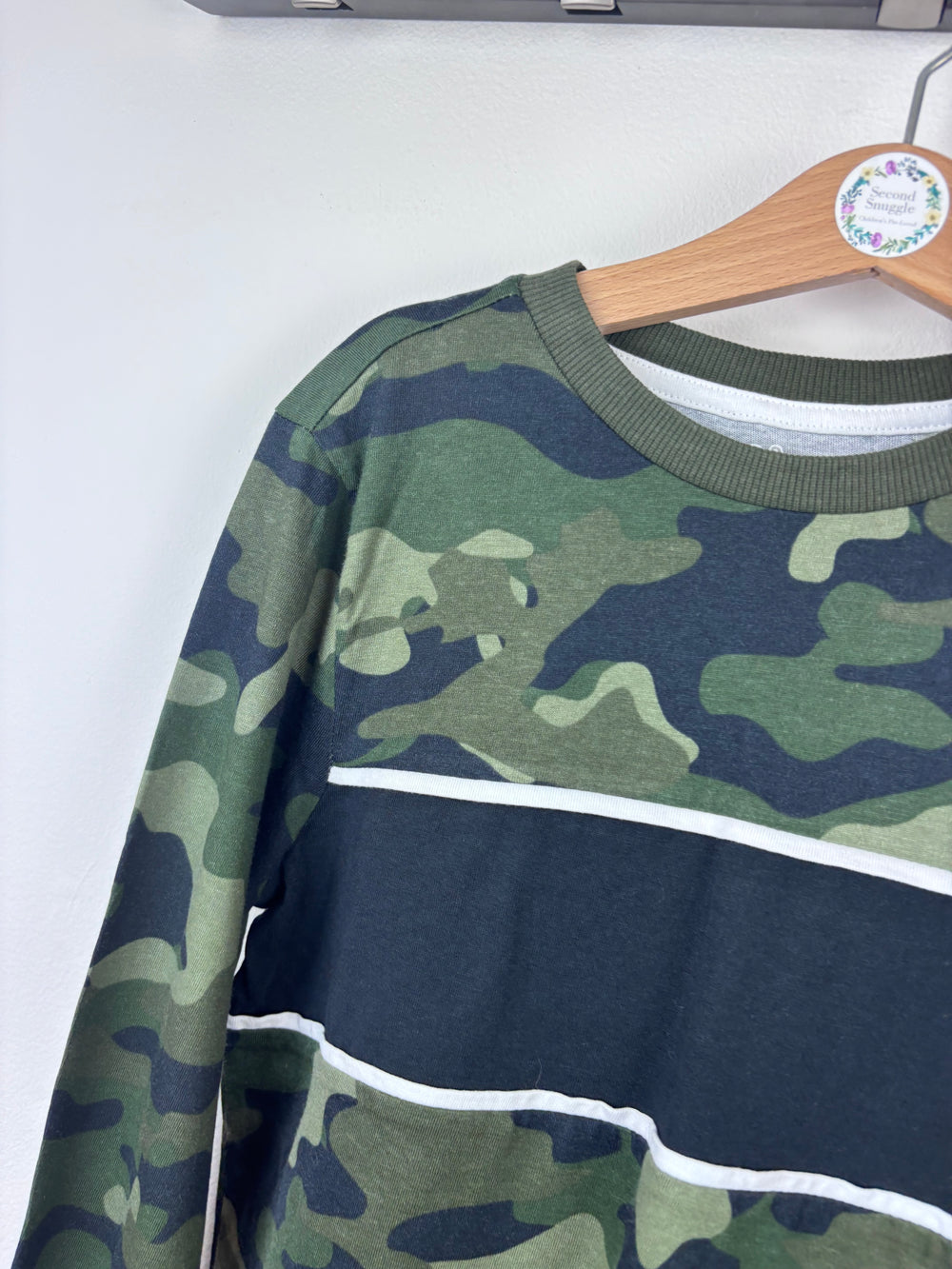 Fred And Flo Camo Top 6-7 Years-Tops-Second Snuggle Preloved