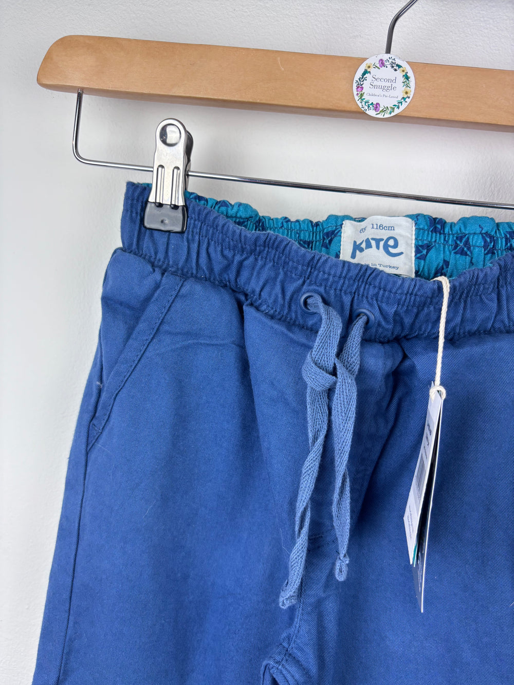 Kite Blue Trousers 6 Years-Trousers-Second Snuggle Preloved