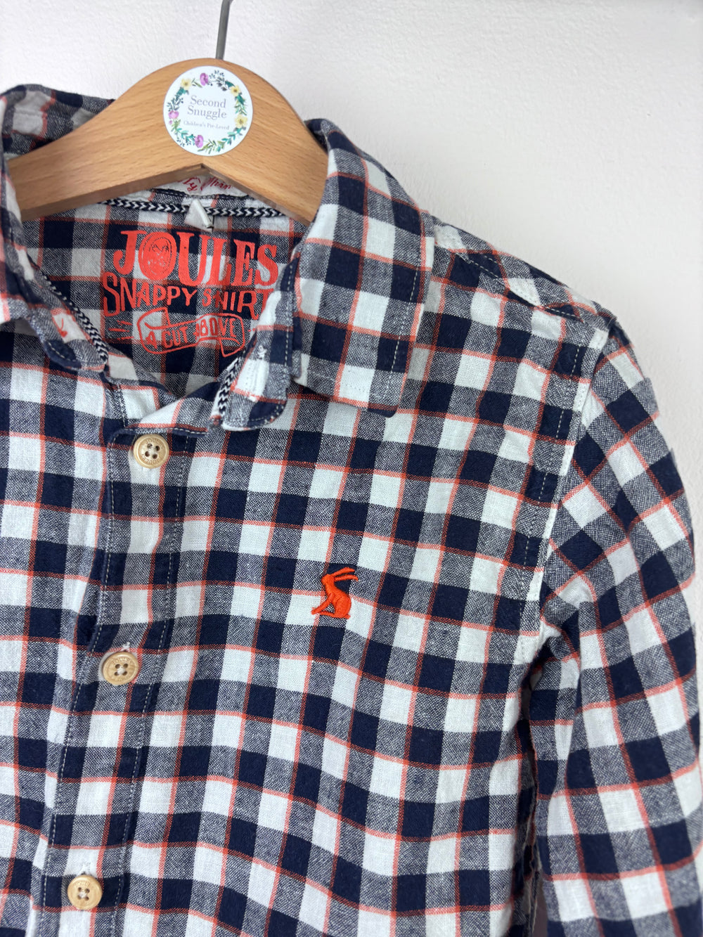 Joules Checked Shirt 6 Years-Shirts-Second Snuggle Preloved