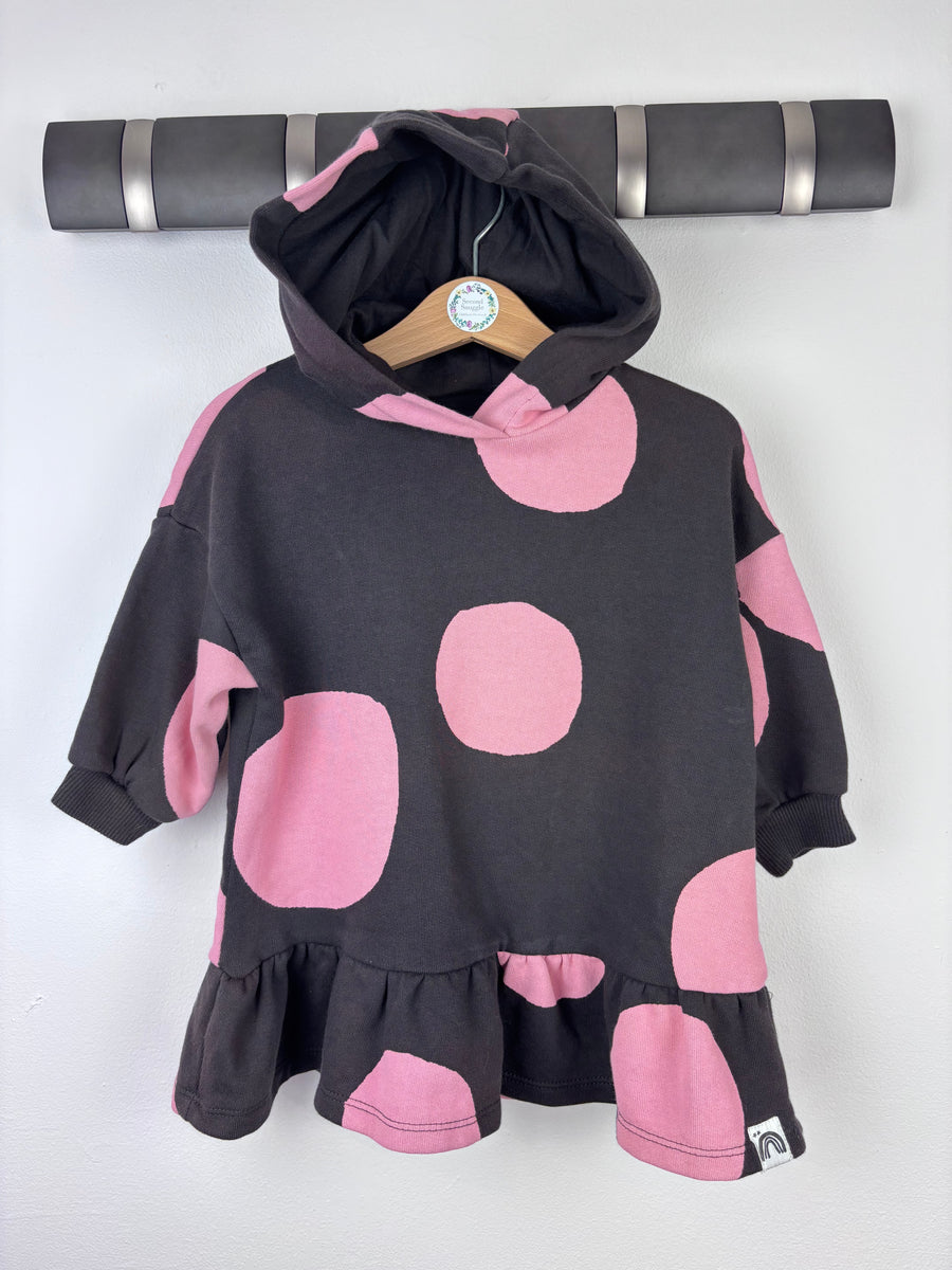 Next Hoodie Dress 12-18 Months-Dresses-Second Snuggle Preloved