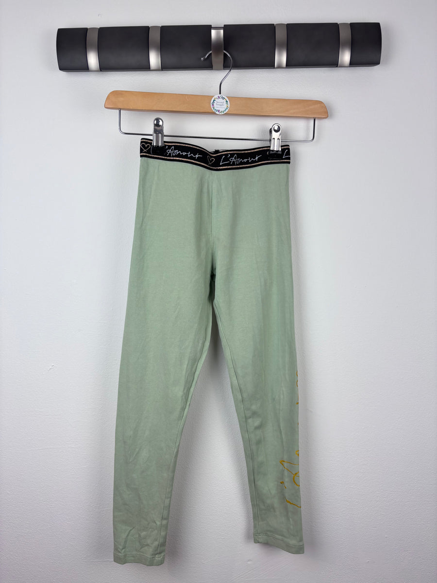 Next Green Leggings 8 Years-Leggings-Second Snuggle Preloved