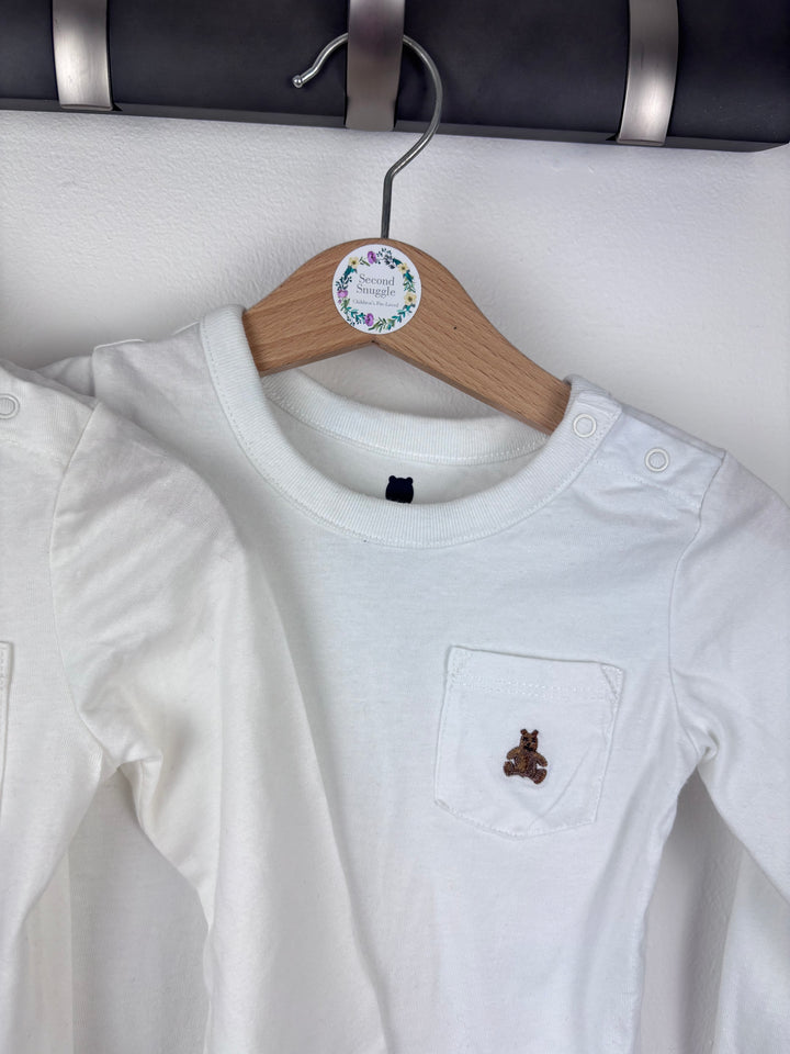 Gap Bear Bodysuits 12-18 Months-Vests-Second Snuggle Preloved