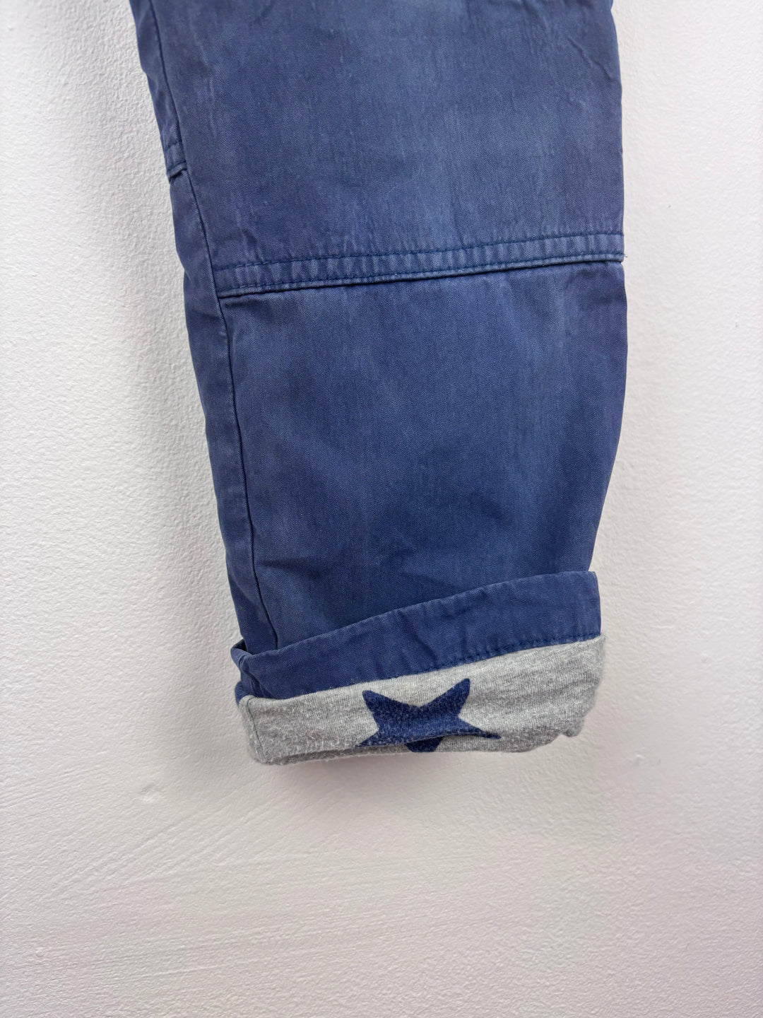 Mini Boden Navy Cargo Trousers 7 Years-Trousers-Second Snuggle Preloved