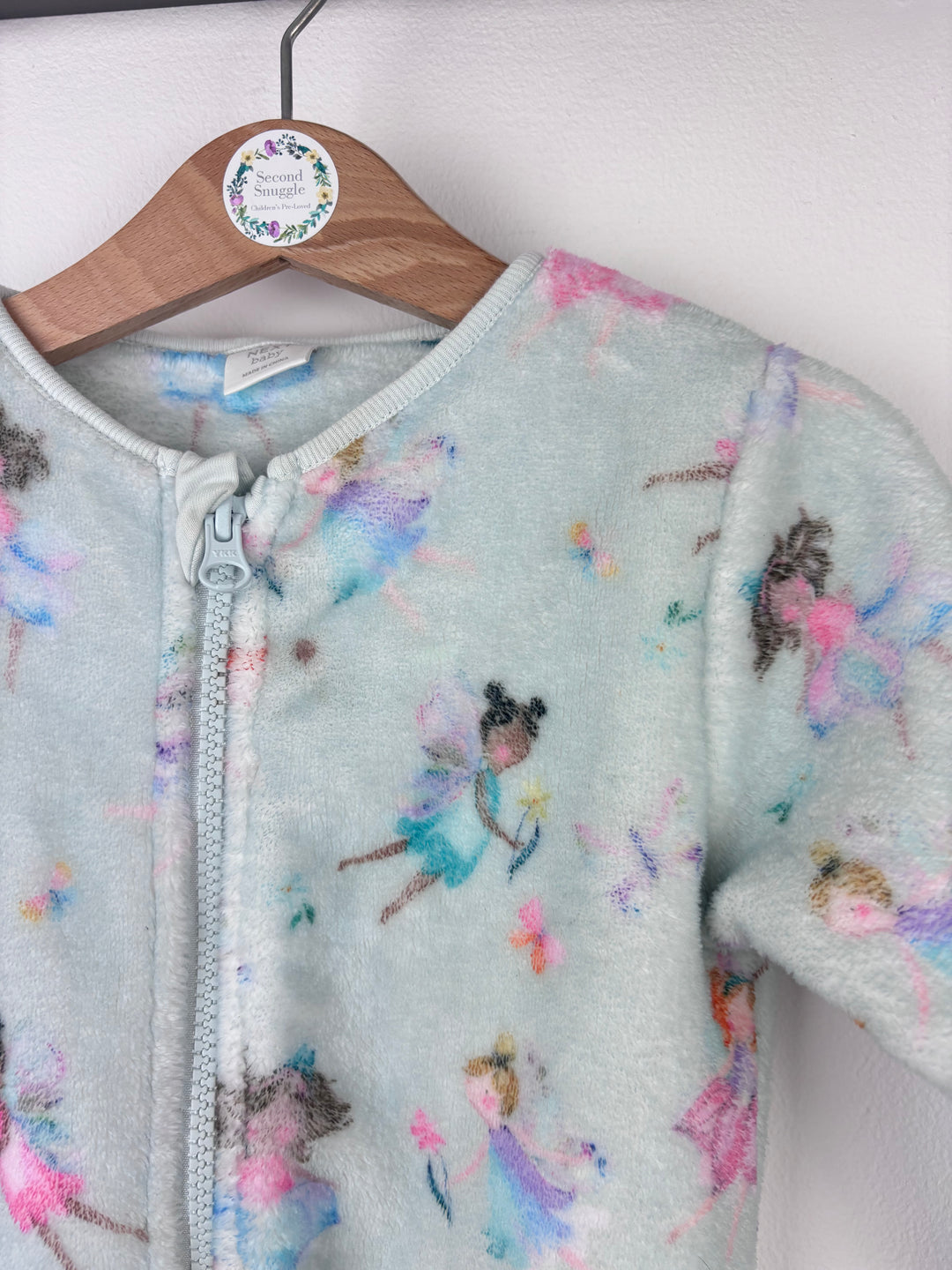 Next Fairy Sleepsuit 12-18 Months-Sleepsuits-Second Snuggle Preloved