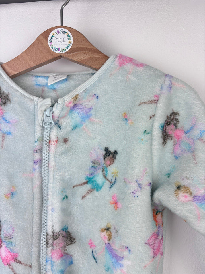 Next Fairy Sleepsuit 12-18 Months-Sleepsuits-Second Snuggle Preloved