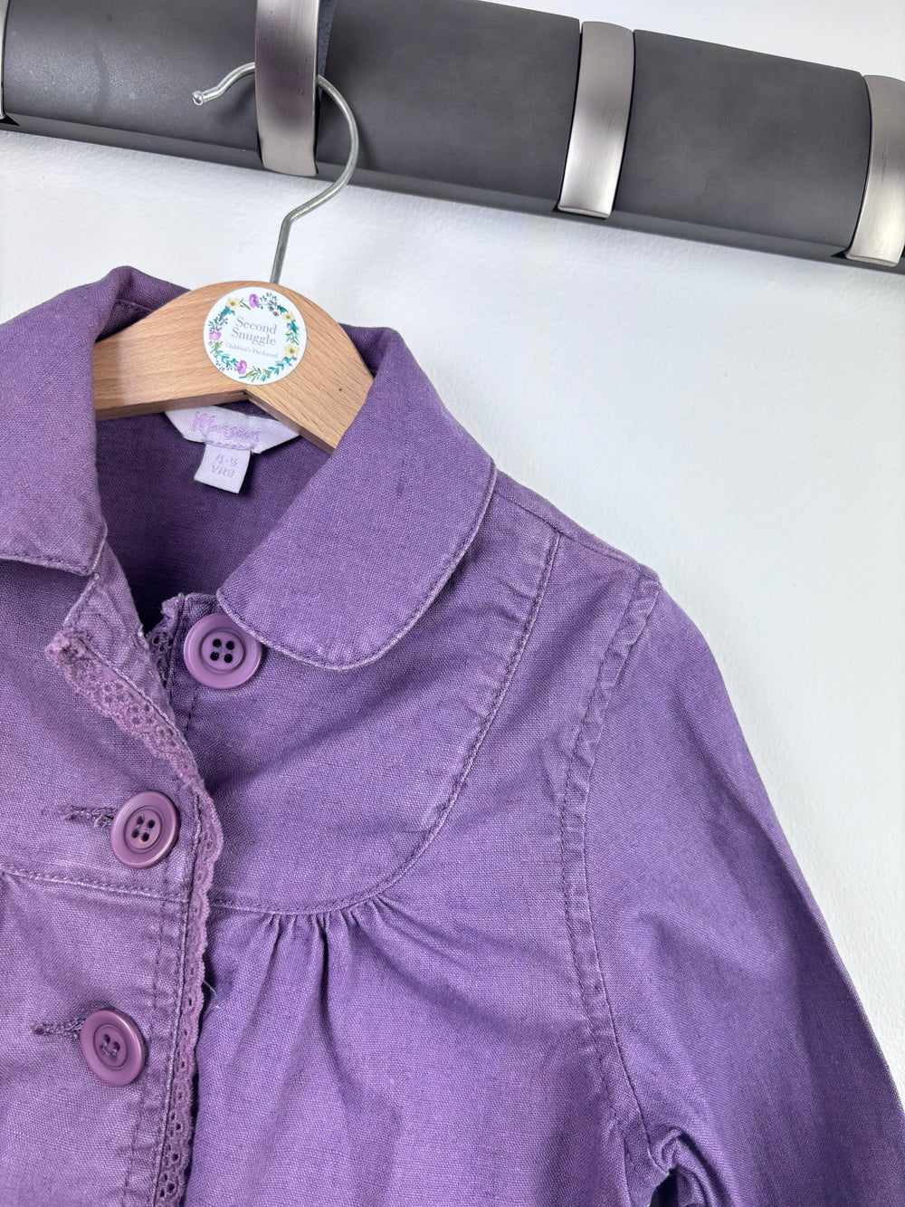 Monsoon Purple Jacket 4-5 Years-Jackets-Second Snuggle Preloved
