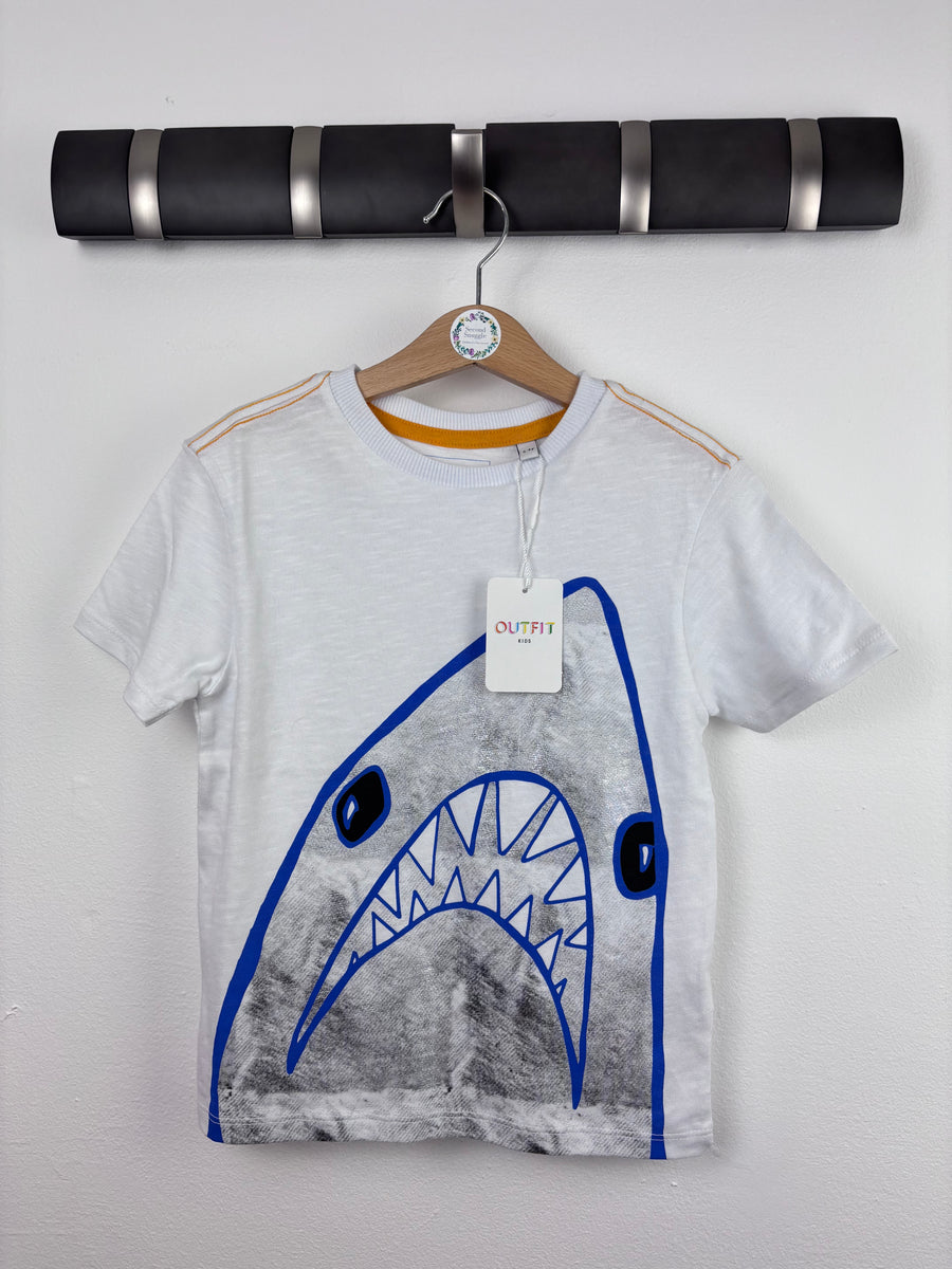 Outfit Shark T-Shirt 3-4 Years-Tops-Second Snuggle Preloved