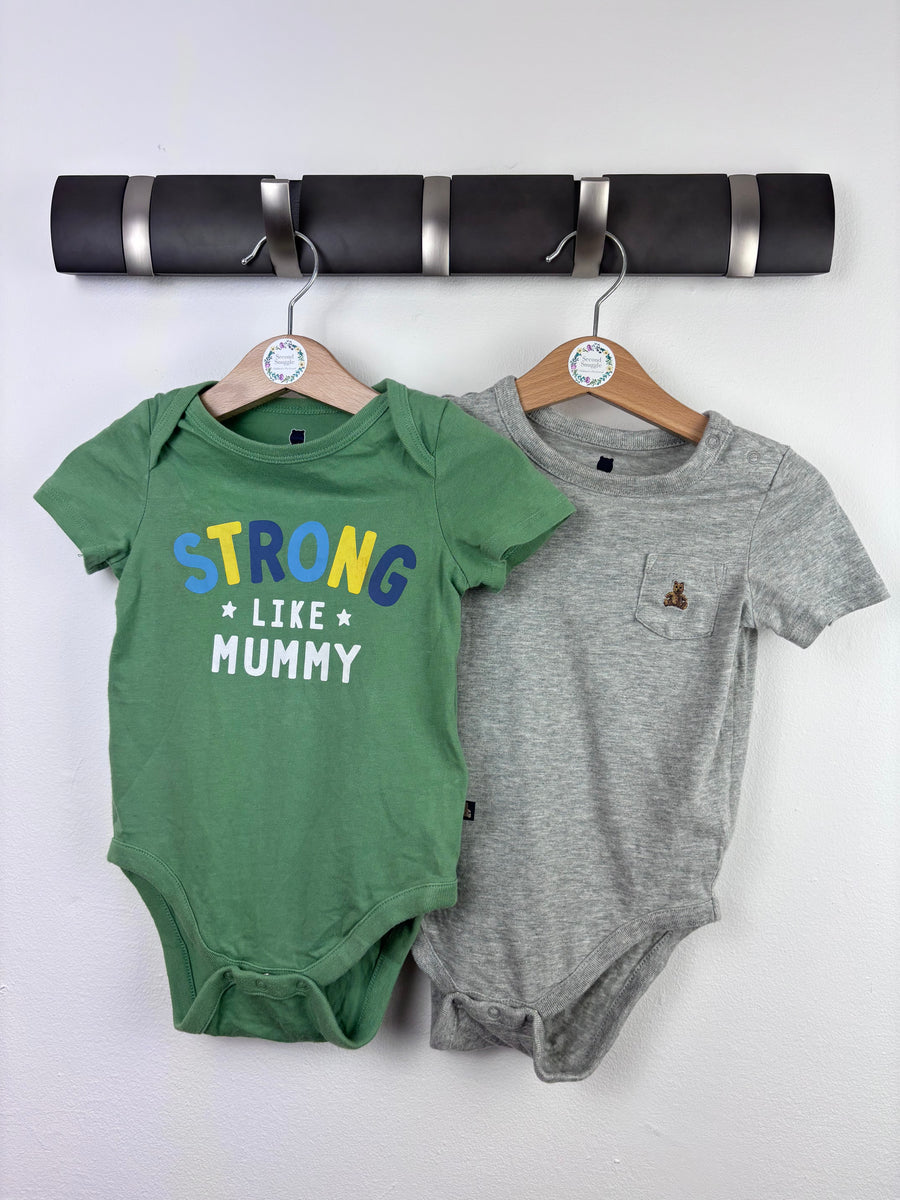 Baby Gap Bodysuits 6-12 Months-Vests-Second Snuggle Preloved