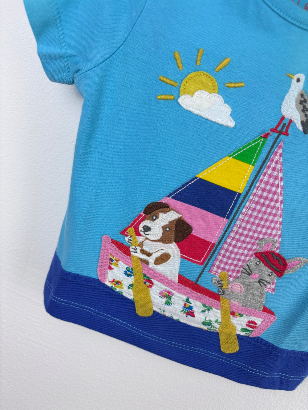 Baby Boden Boat T Shirt 9-12 Months-Tops-Second Snuggle Preloved