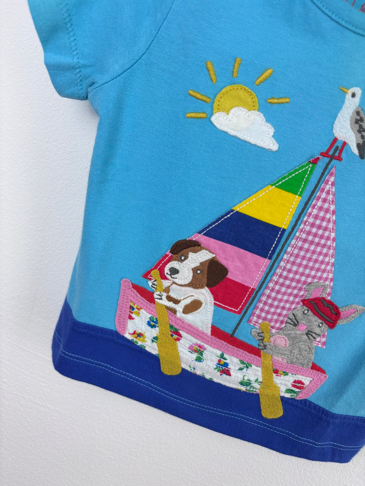 Baby Boden Boat T Shirt 9-12 Months-Tops-Second Snuggle Preloved