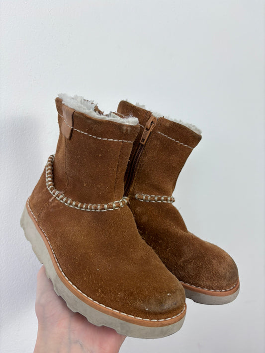 Clarks UK 8.5 G-Boots-Second Snuggle Preloved