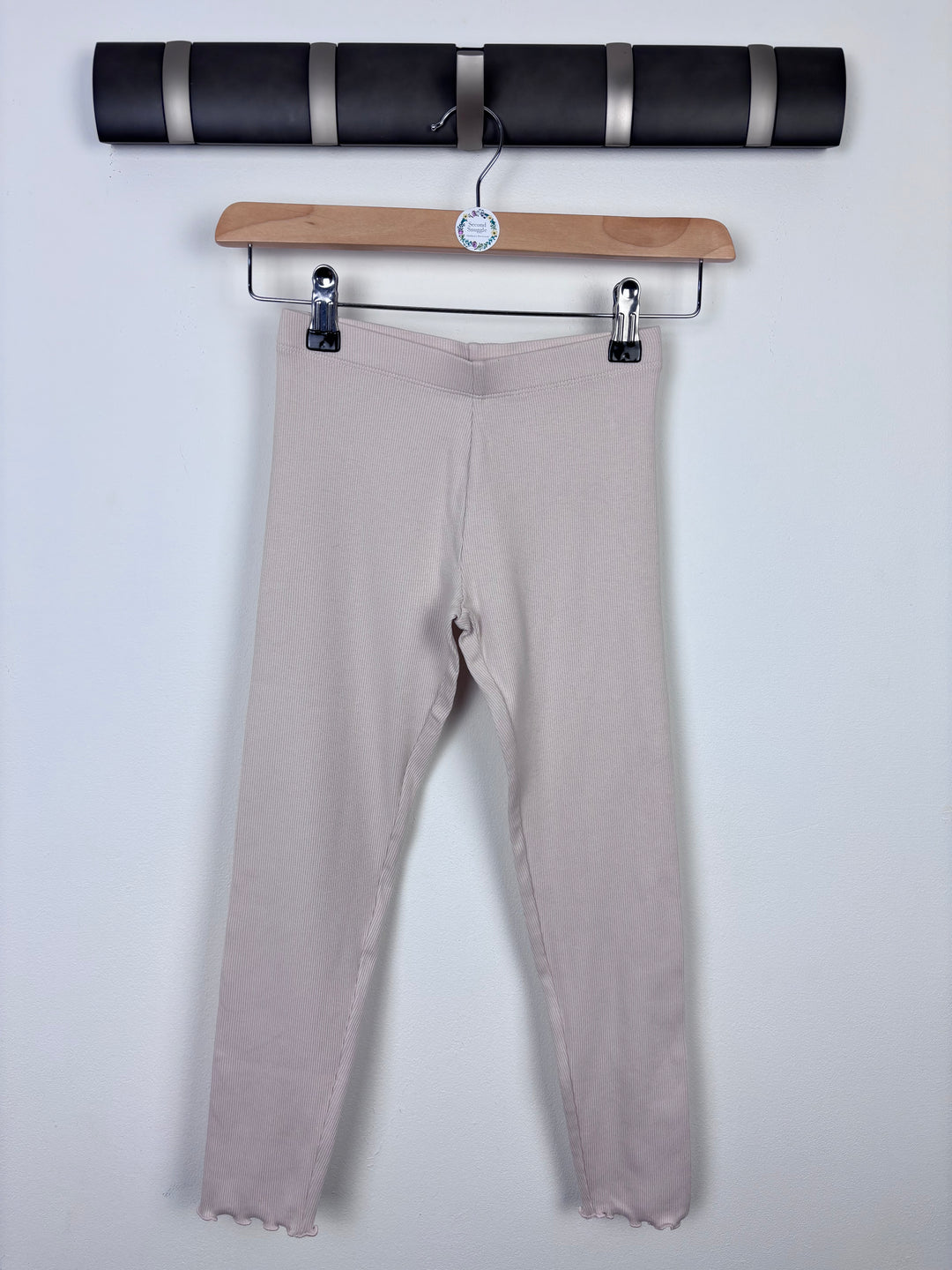 Next Cream Leggings 6-7 Years-Leggings-Second Snuggle Preloved