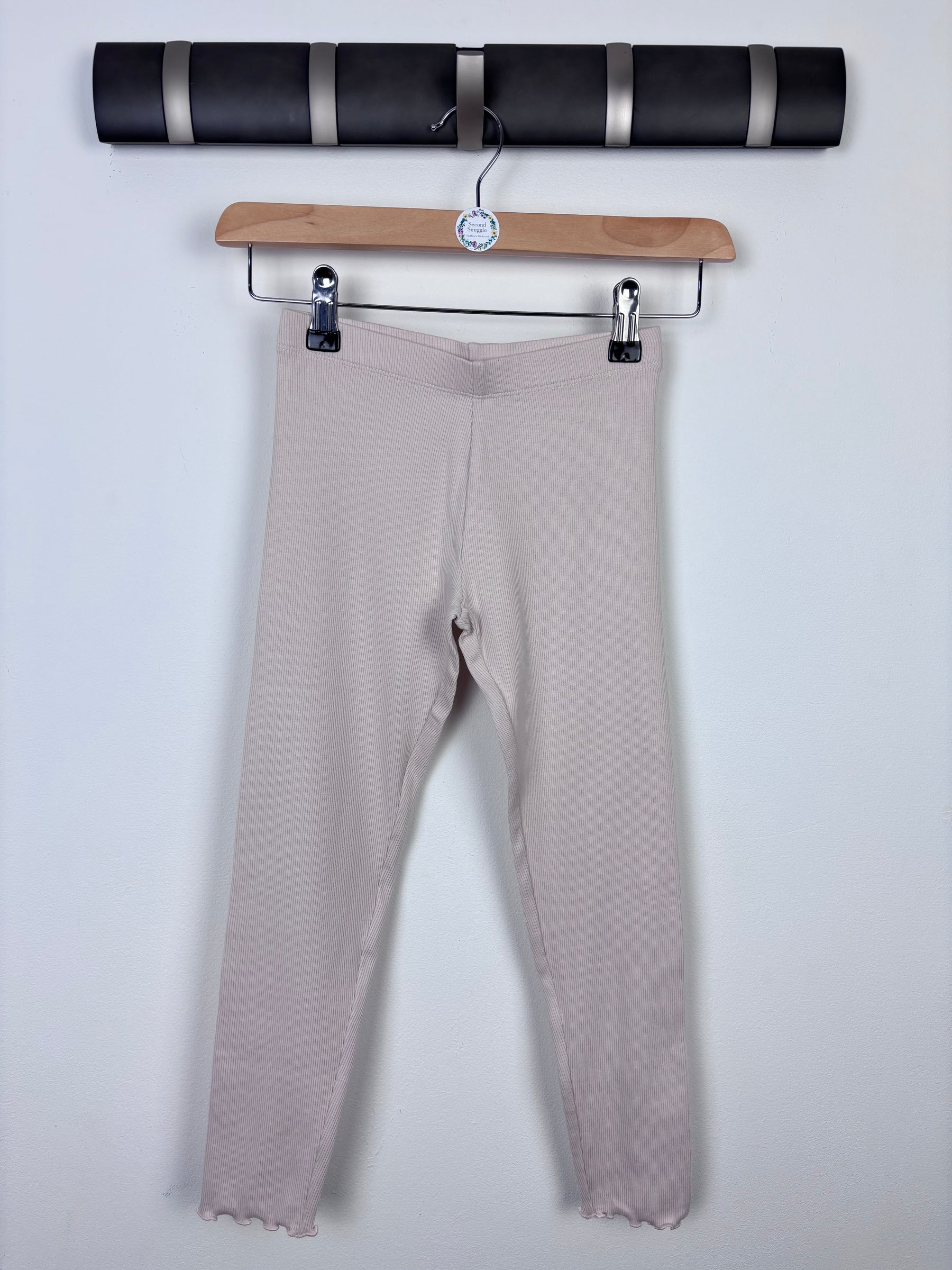 Next Cream Leggings 6-7 Years-Leggings-Second Snuggle Preloved