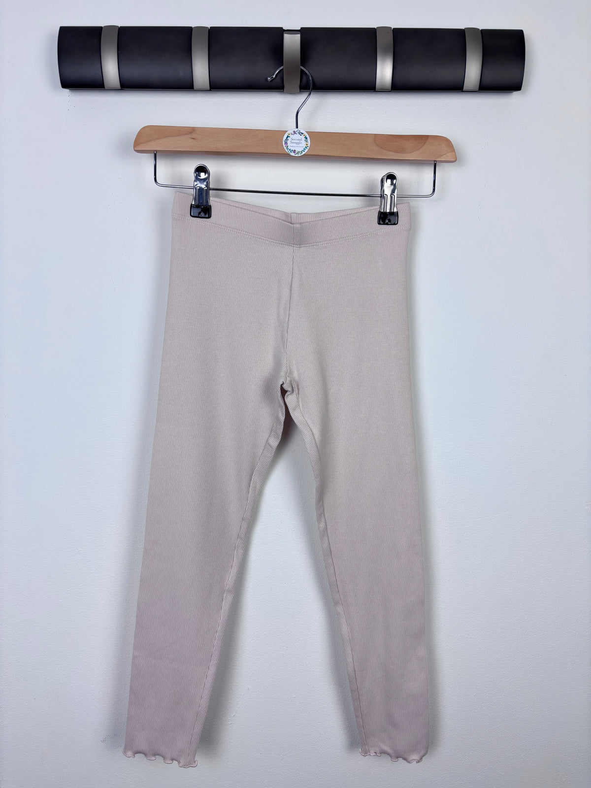 Next Cream Leggings 6-7 Years-Leggings-Second Snuggle Preloved
