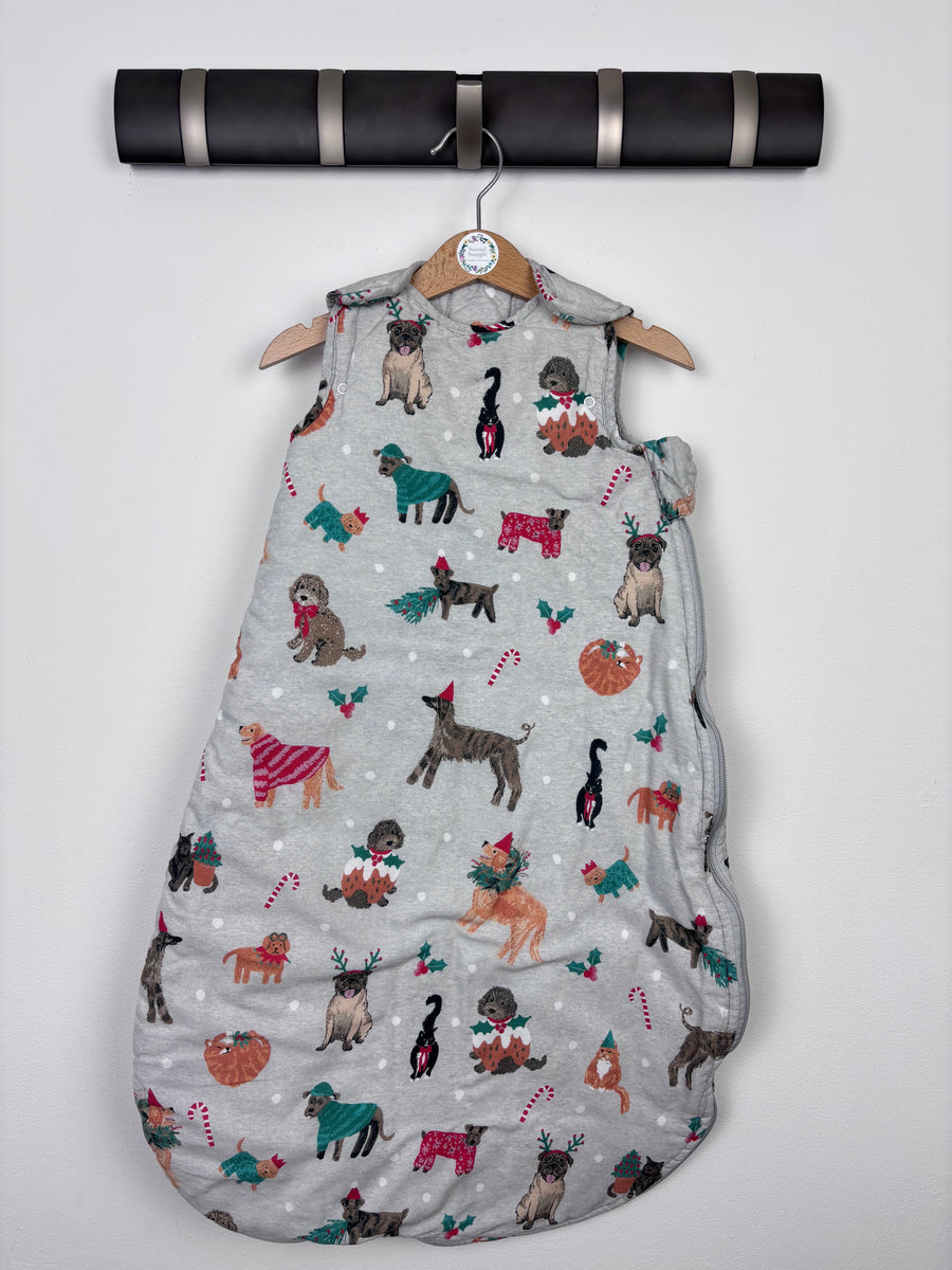 John Lewis Christmas Sleeping Bag 0-6 Months 2.5 Tog-Sleeping Bags-Second Snuggle Preloved