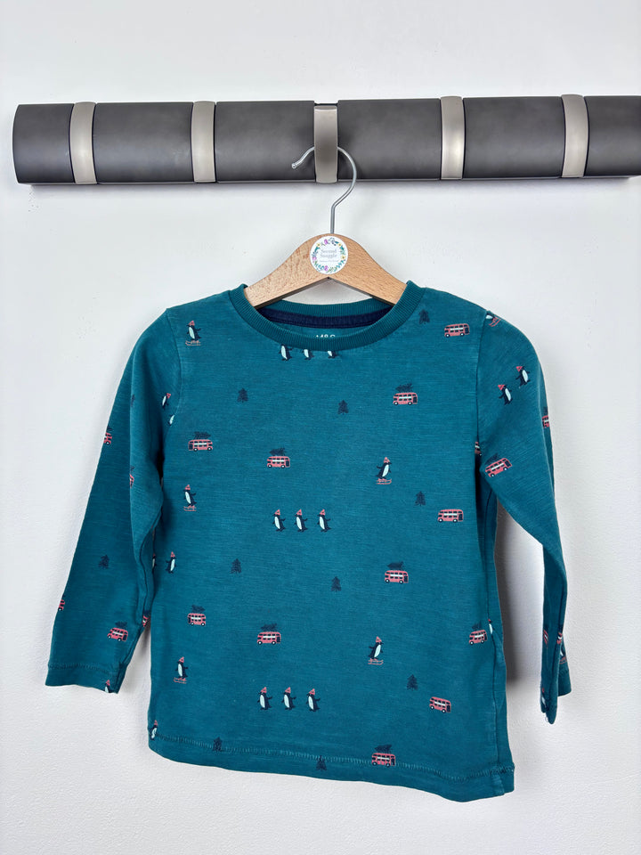 M&S 18-24 Months-Tops-Second Snuggle Preloved