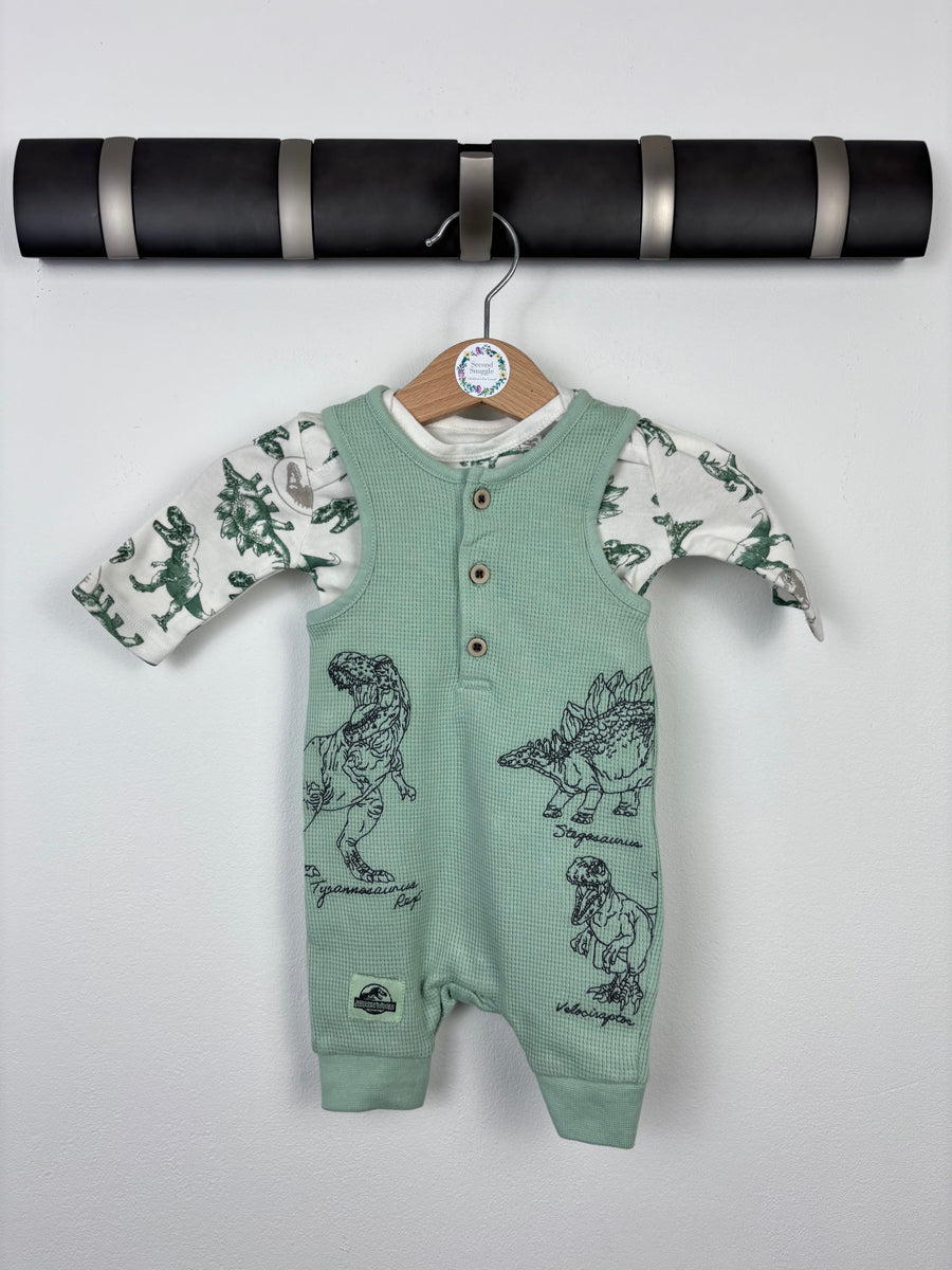 Primark Newborn-Dungarees-Second Snuggle Preloved
