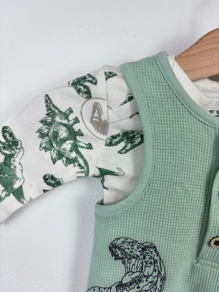 Primark Newborn-Dungarees-Second Snuggle Preloved