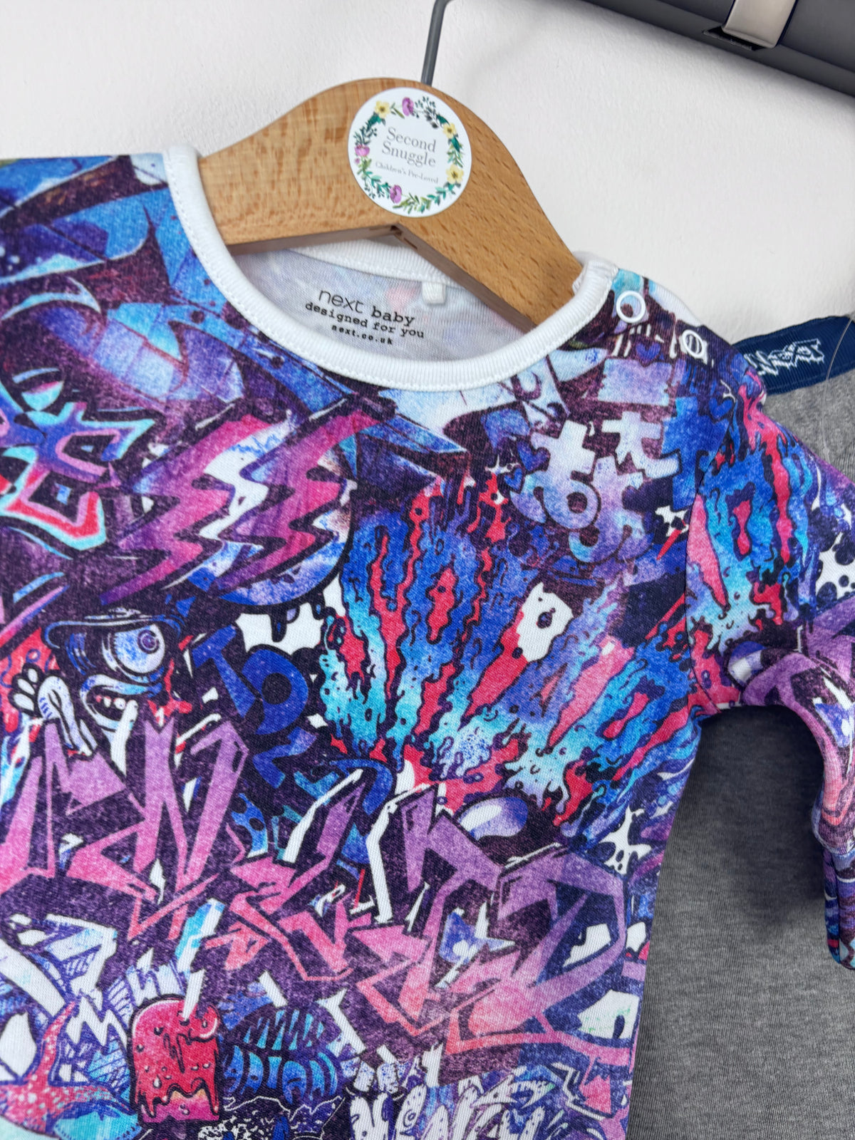 Next Multicolour 2 Pack Rompers First Size-Rompers-Second Snuggle Preloved