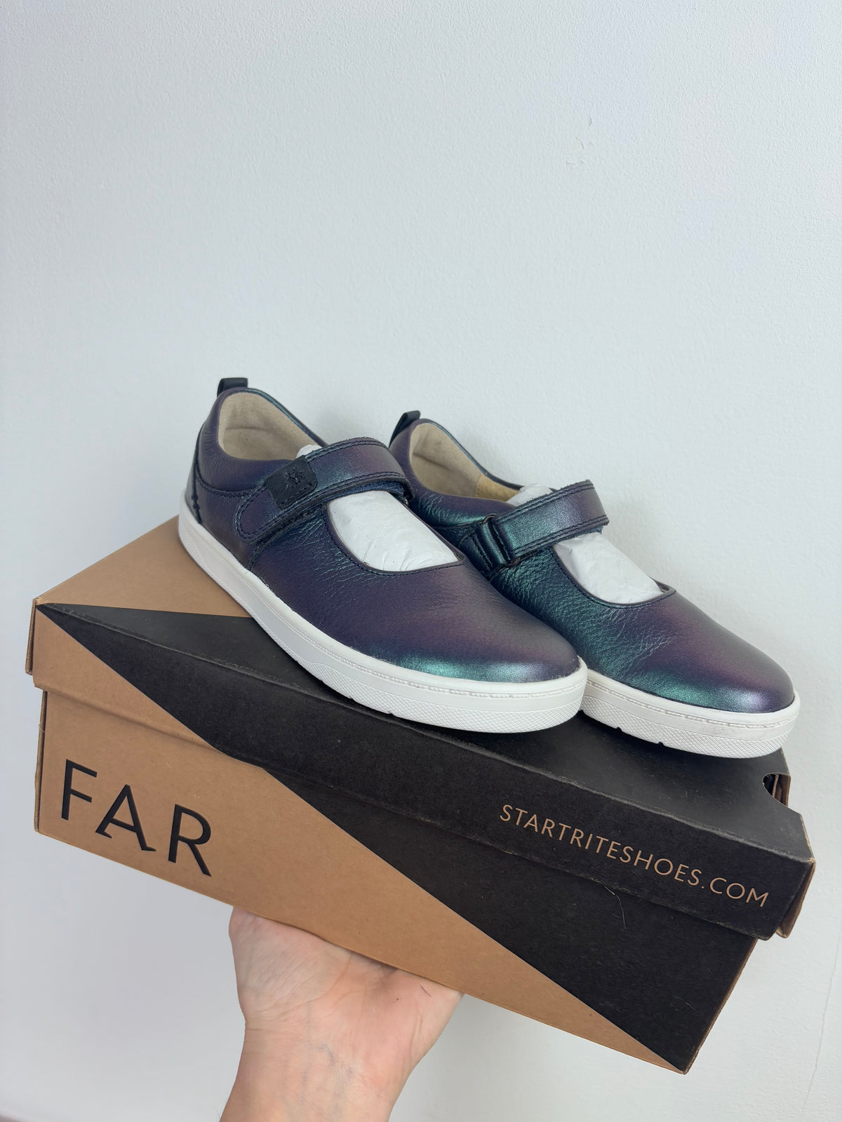 Start Rite Navy Leather Shoes UK 12 F-Shoes-Second Snuggle Preloved