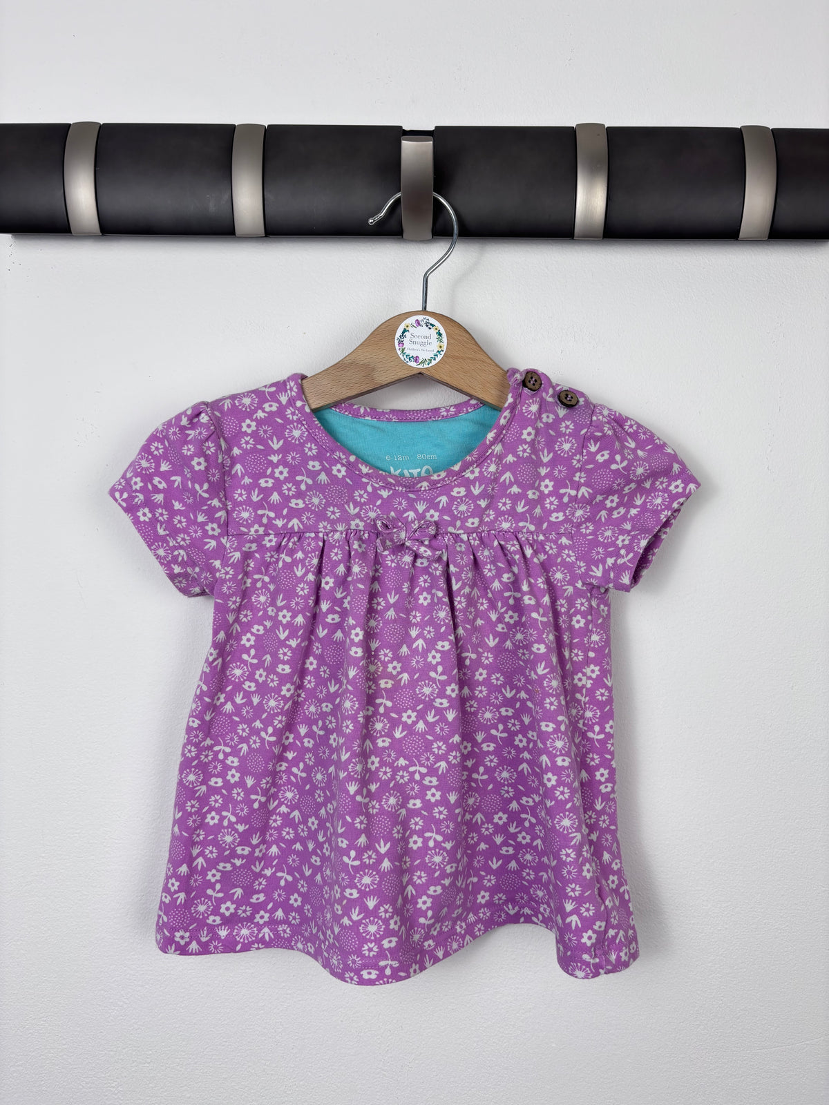 Kite Purple Dress 3-6 Months-Dresses-Second Snuggle Preloved