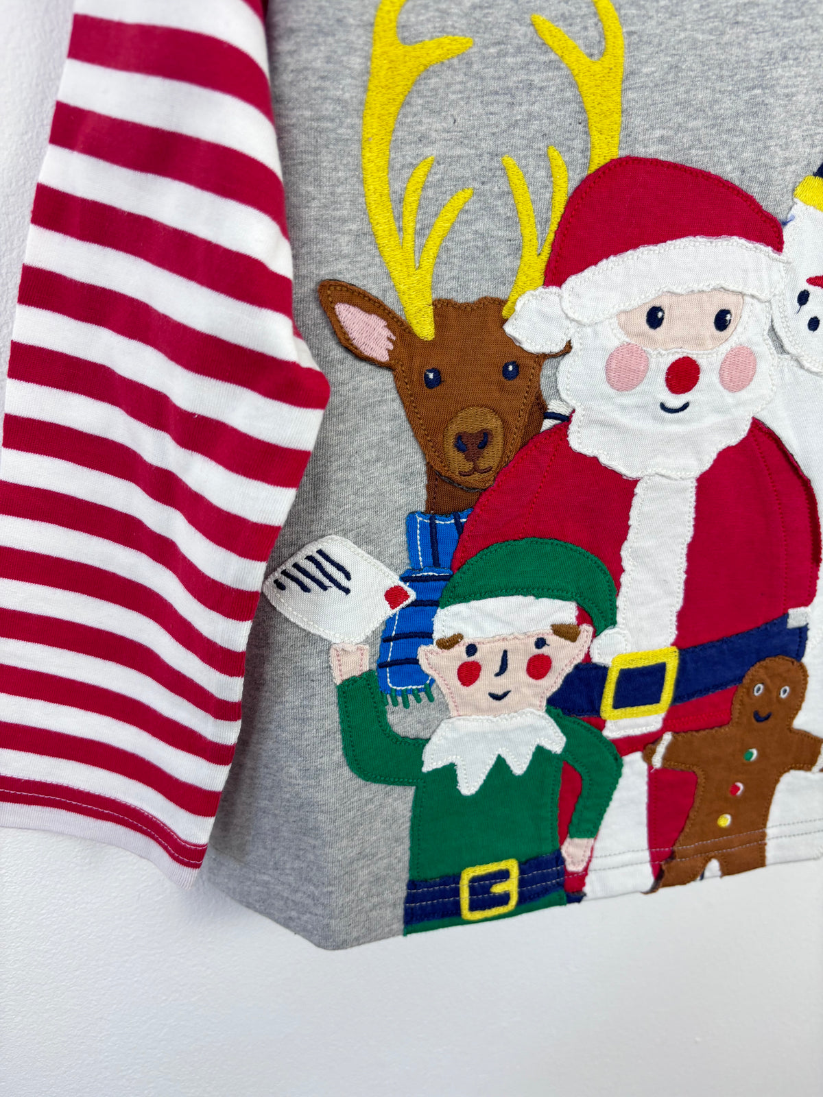 Mini Boden Christmas Top 9-10 Years-Tops-Second Snuggle Preloved