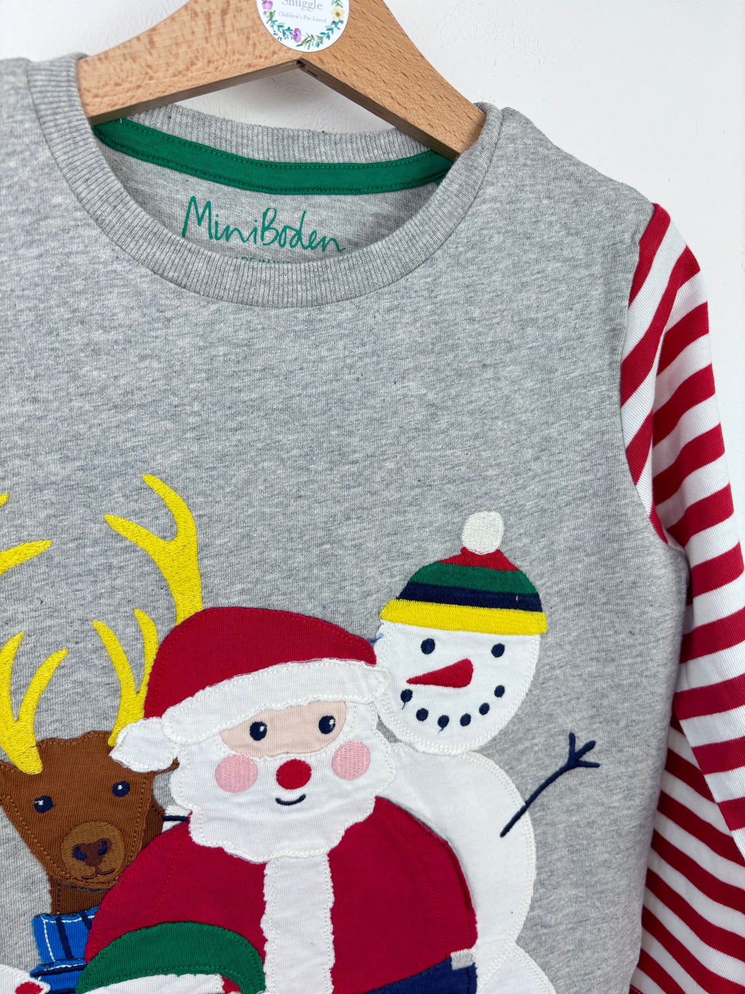 Mini Boden Christmas Top Various Sizes-Tops-Second Snuggle Preloved