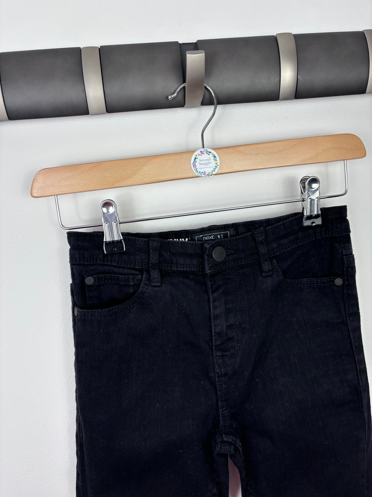 Next Black Skinny Jeans 9 Years-Trousers-Second Snuggle Preloved