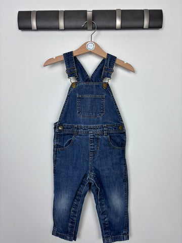 bout'chou 12 Months-Dungarees-Second Snuggle Preloved
