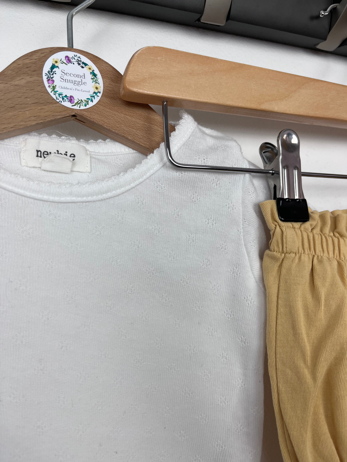 Newbie Vest Top & Bloomers 62 (2-4 Months)-Sets-Second Snuggle Preloved