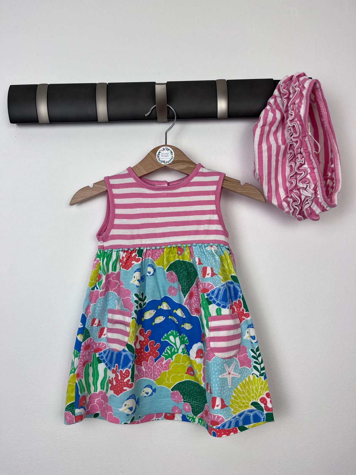 Baby Boden Dress Set 3-6 Months-Dresses-Second Snuggle Preloved