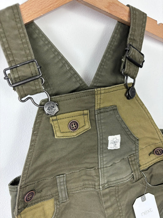 Next 9-12 Months-Dungarees-Second Snuggle Preloved