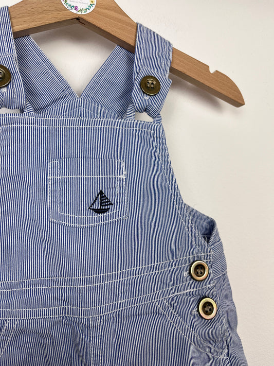 JoJo Maman Bebe 6-12 Months-Dungarees-Second Snuggle Preloved