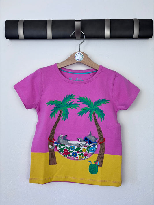 Boden Cat In A Hammock T-Shirt-Tops-Second Snuggle Preloved