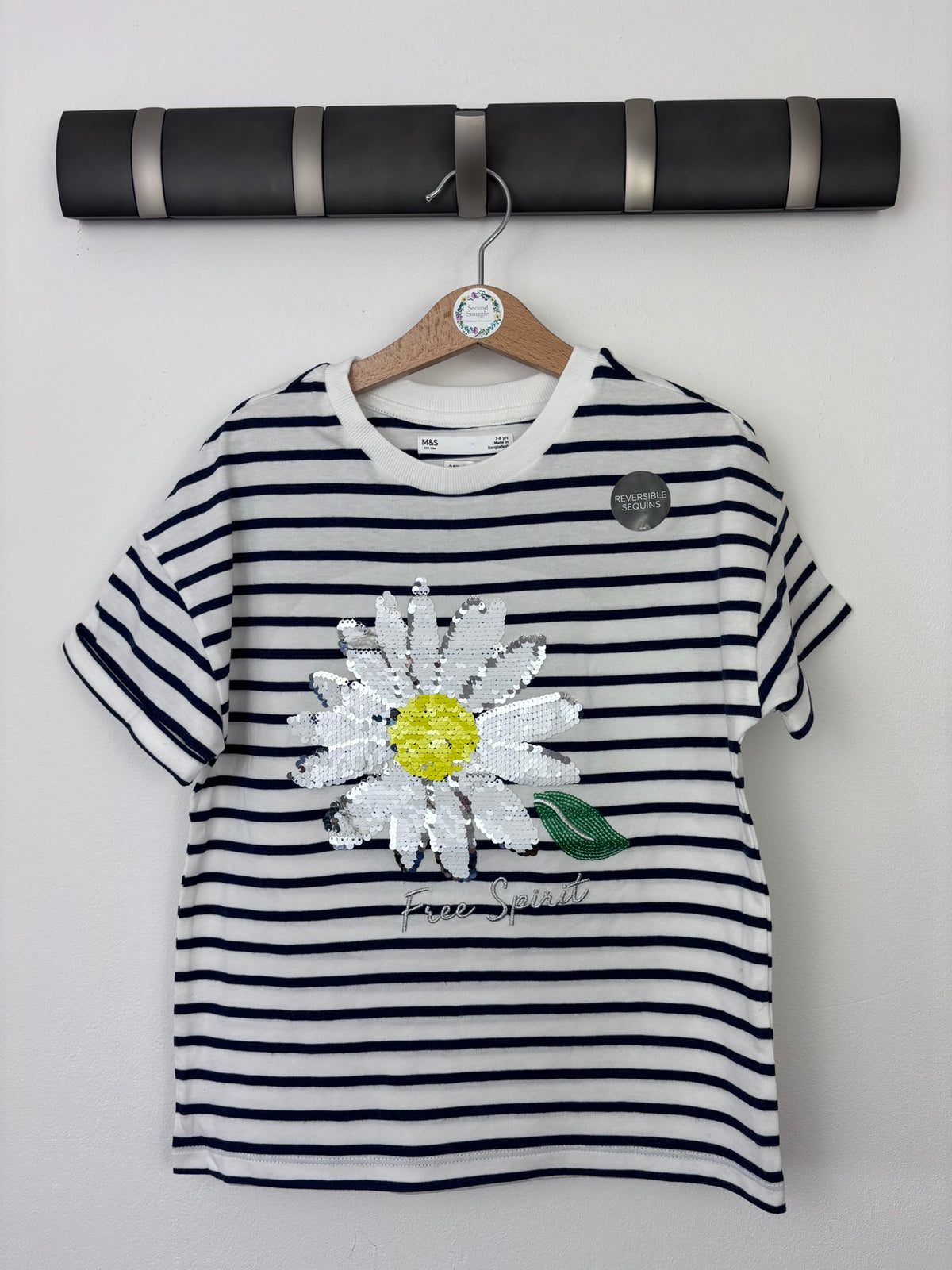 M&S Daisy T-shirt 13-14 Years-Tops-Second Snuggle Preloved