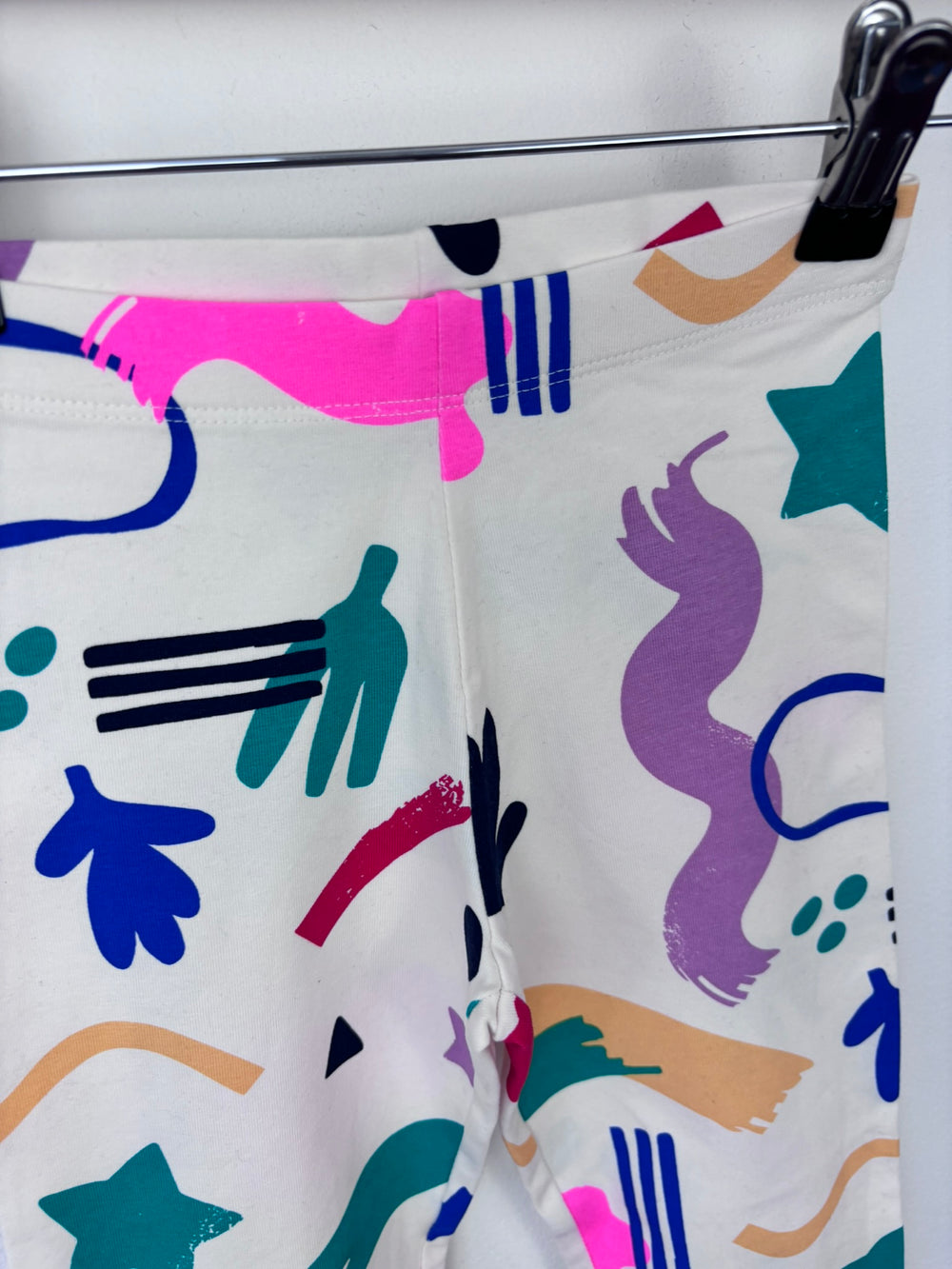 M&S Leggings Fun Print 7-8 Years-Leggings-Second Snuggle Preloved