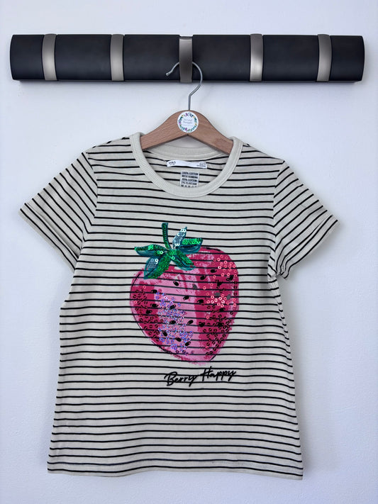 M&S Strawberry T-Shirt-Tops-Second Snuggle Preloved