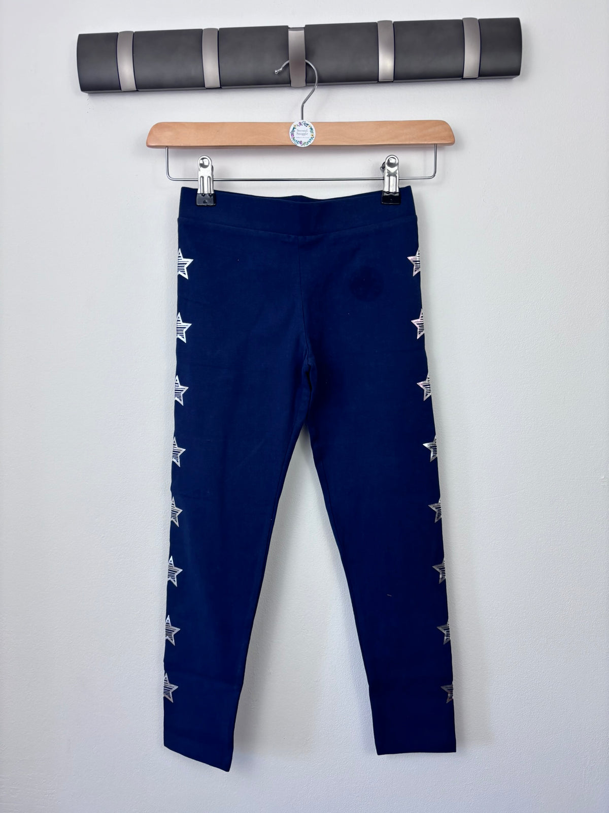 M&S Leggings Navy Star-Leggings-Second Snuggle Preloved