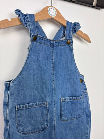 M&S 12-18 Months-Dungarees-Second Snuggle Preloved
