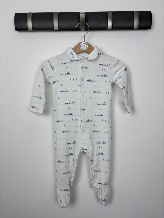 The Little White Company 3-6 Months-Sleepsuits-Second Snuggle Preloved