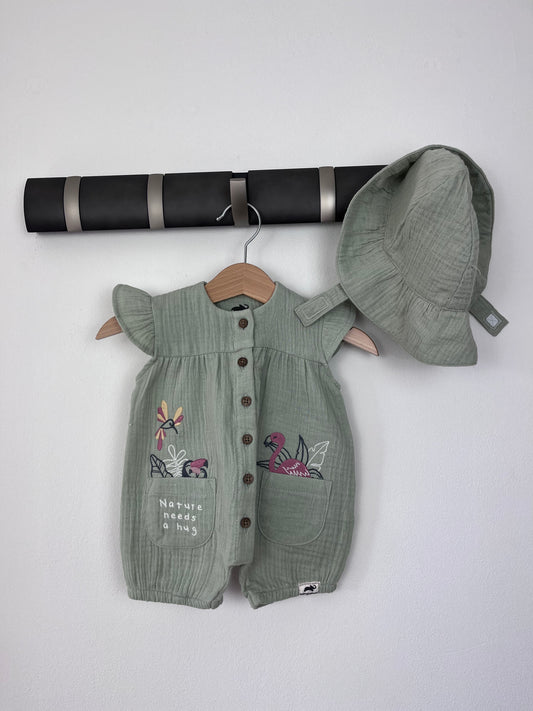 George Tiny Baby-Rompers-Second Snuggle Preloved